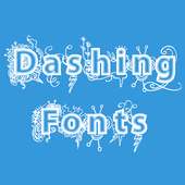 Dashing Fonts