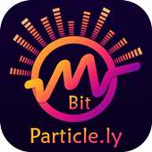 Music Bit : Particle.ly Music Video Status Maker on 9Apps
