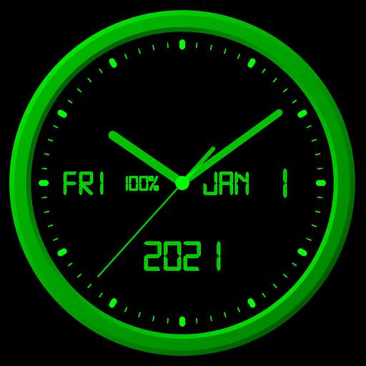 Analog Clock-7 Mobile