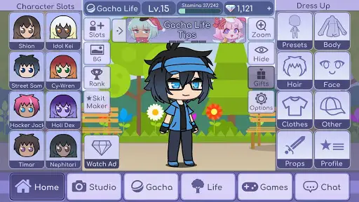 Download Cool Gacha Life style for any boy! Wallpaper