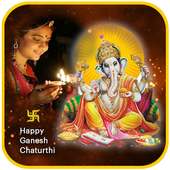 Happy Ganesha Chaturhi Photo Frames on 9Apps
