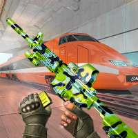 Train Counter Terrorist Attack FPS Shooting Games on 9Apps