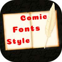 Comic Fonts Style on 9Apps