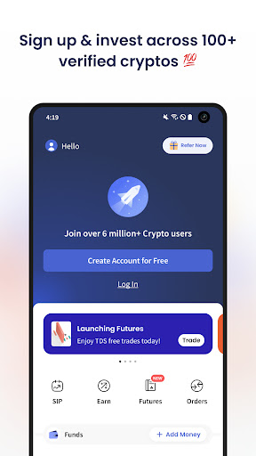 CoinDCX:Bitcoin Investment App скриншот 7