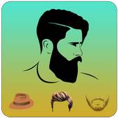Man Beard, hair & Mustache creativity - Pic Editor on 9Apps