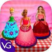 DIY Princess Doll kue pembuat