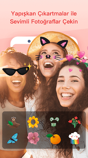 Bloom Cam, Selfie, Güzellik Filtresi, Komik Etiket screenshot 2