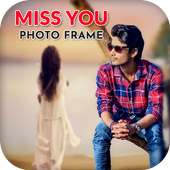 Miss You Photo Frame on 9Apps