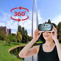 Foto 360 VR - Cartone con fotocamra a scatto 360 °