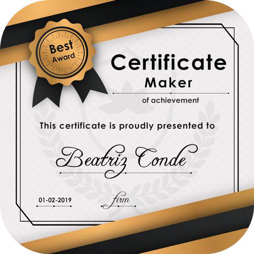 Certificate Maker - Certificate Editor With Design