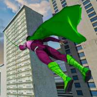 Black Hero Rope Boy Crime Battle: Action Game 2020