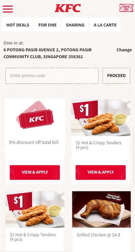 KFC Singapore screenshot 6