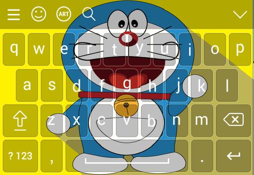 doraemon keyboard theme