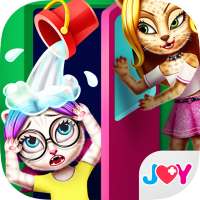 Pets High 2-Nerdy Girl Against the Mean Girls on 9Apps