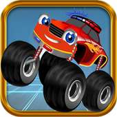 Blazing Monster Truck Adventur