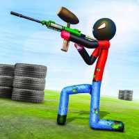 Stickman Squad Paintball Critical Shooting on 9Apps
