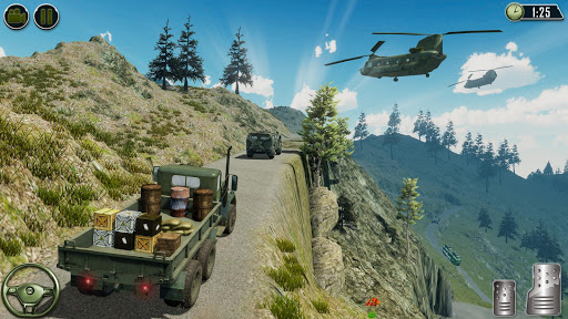 US Army Transporter Offroad Truck Simulator Games screenshot 20