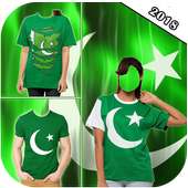 Pakistan Flag Shirt 14 August Photo Editor on 9Apps