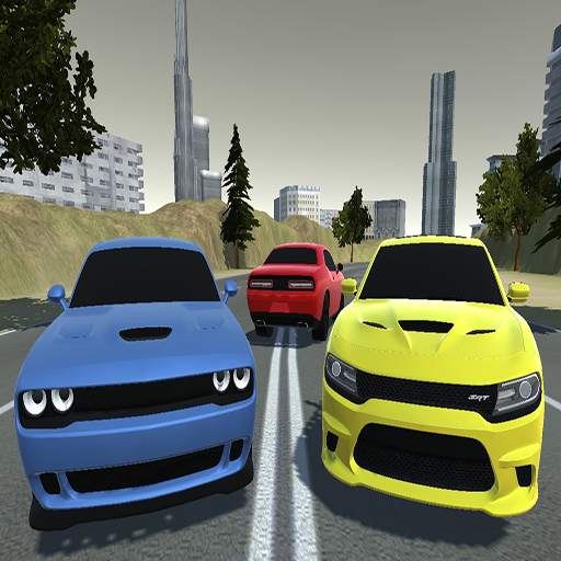 Highway Drift Challenger Speed Racing Srt Game 3D