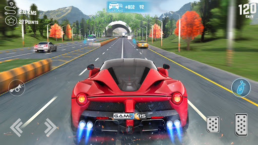 3D sekolah balap mobil: permainan mobil balap screenshot 12