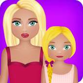 little girl and mommy games