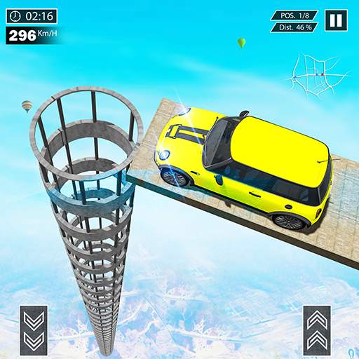 Mega Ramp Stunts Free: Car Racing Stunts Game