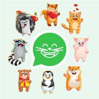 Cute Animal Stickers for WhatsApp, WAStickerApps