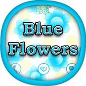 Blue Flowers for GO Locker
