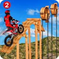 Steigiges kniffliges Motorradrennen Stunt 3d