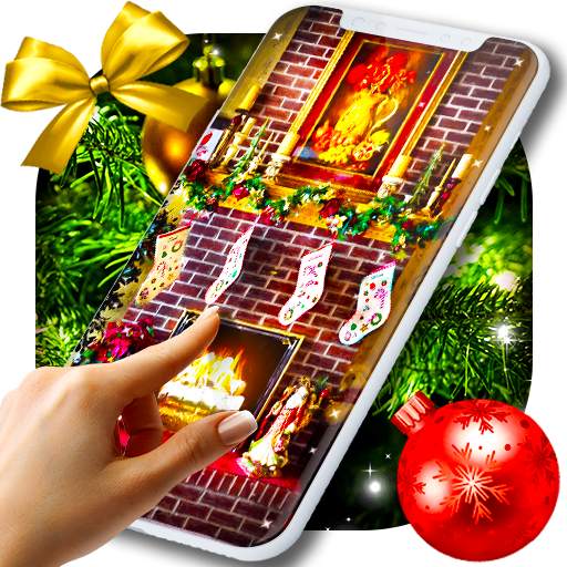 Christmas Live Wallpaper 🎅 Fireplace Wallpapers