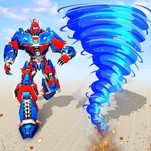 Hurricane Tornado Robot Transforming - Robot Game