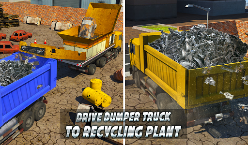 Monster Car Crusher Crane 2019: City Garbage Truck screenshot 9