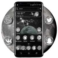 Moon Galaxy Theme Launcher