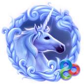 Magnificent Unicorn Launcher Theme