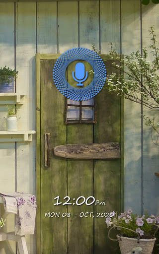 Door Voice Lock Screen – Stylish Door Lock screenshot 1