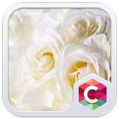 White Roses CLauncher Theme