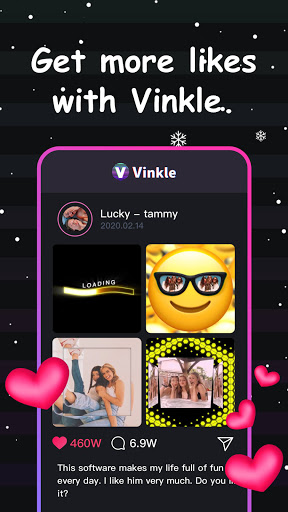 Vinkle – সংগীত ভিডিও সম্পাদক, যাদু প্রভাবসমূহ screenshot 5