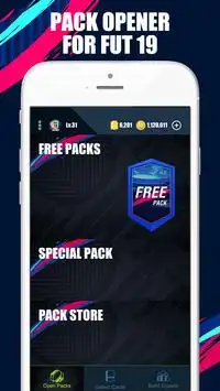 FUT 19 Pack Opener Screenshot