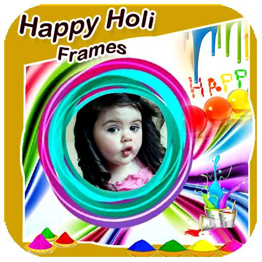 Happy Holi Frames New