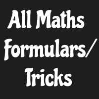 All Maths Formulas/Tricks