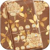 Gold Rose Theme Exquisite Rose on 9Apps