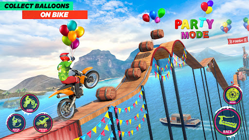 Bike Stunt 3d Motorcycle Games screenshot 13