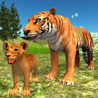 Wild Tiger Family Simulator - Tiger Games on 9Apps