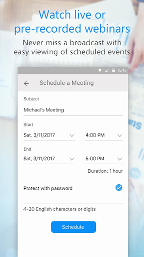 U Meeting, Webinar, Messenger screenshot 6