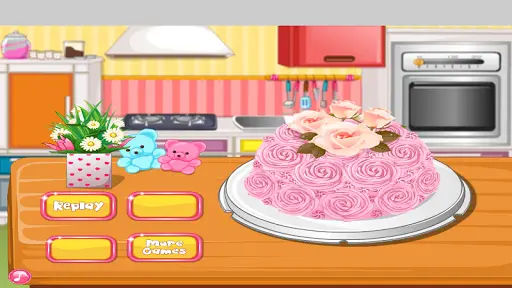 cook cake with berries games para Android - Download