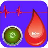 Finger blood Group Test Prank on 9Apps