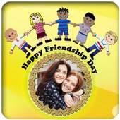 Happy Friendship Day Photo Frame with Messages on 9Apps