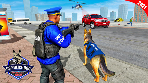 Police Dog Crime Chase Games screenshot 2
