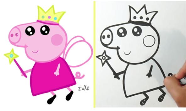 Buy Peppa Pig Coloring Book Online - fredefy – Fredefy