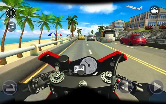 Jogo de Corrida de Moto Real Bike Racing Android Gameplay 